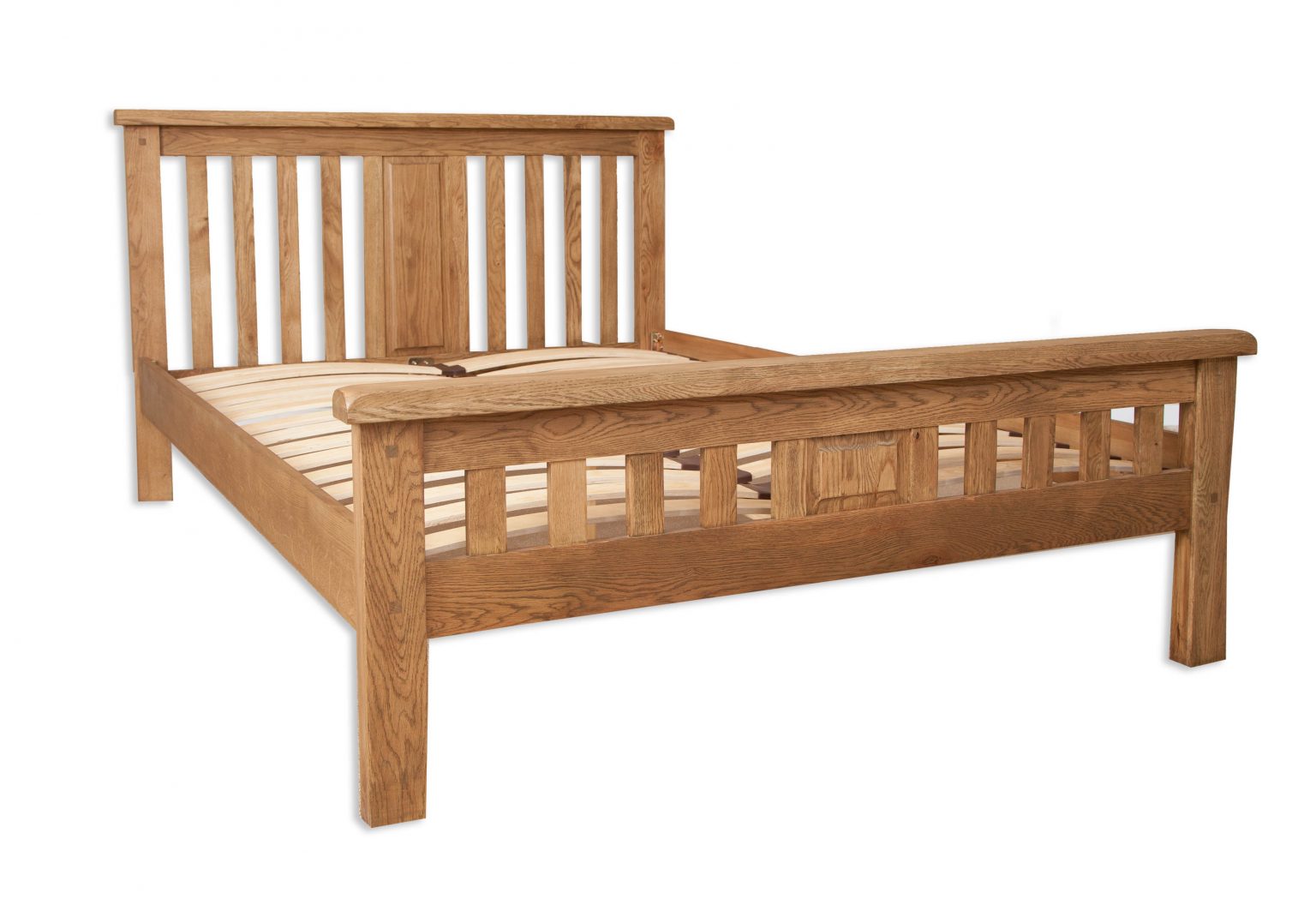 Melbourne Oak Bed Frame Bed Centre